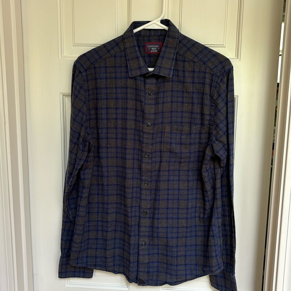Men’s Untuckit flannel